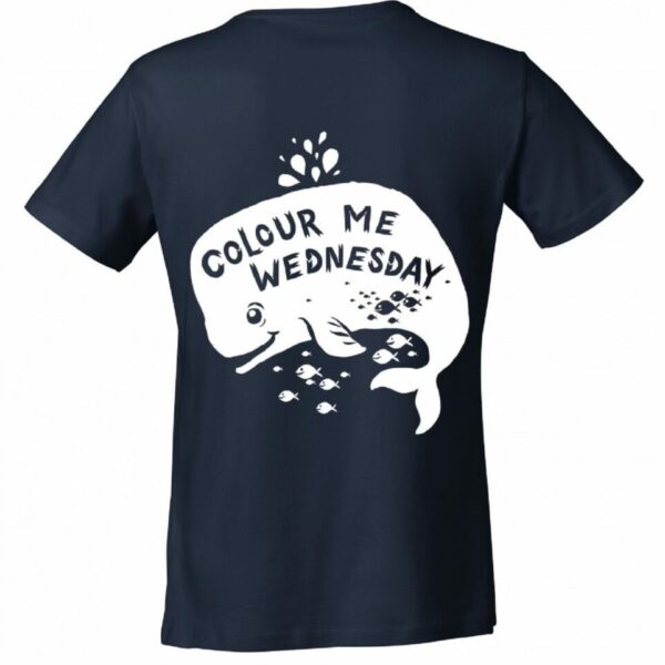 Colour Me Wednesday - Whale (T-Shirt)