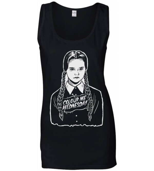 Colour Me Wednesday - Adams Family