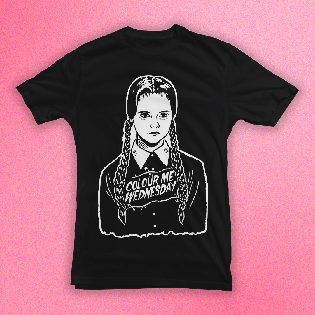 Colour Me Wednesday "Addams Family" (T-Shirt)