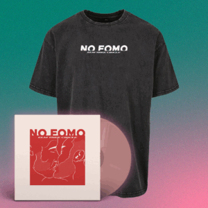 Elm Tree Circle - Bundle T-Shirt NO FOMO Small with Vinyl