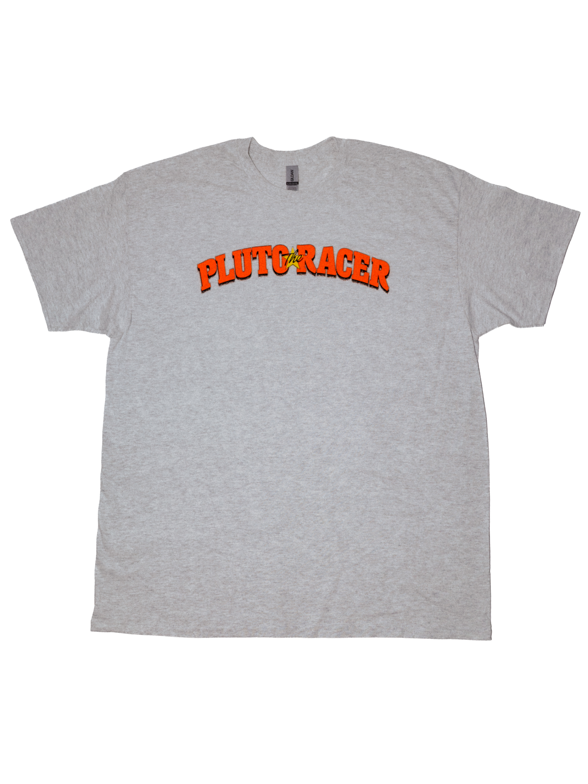 PLUTO THE RACER "PTR" Ash Grey Tee